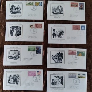 Philatelic History Of The United States 16 Covers All Postmarked / Original City - Picture 1 of 10
