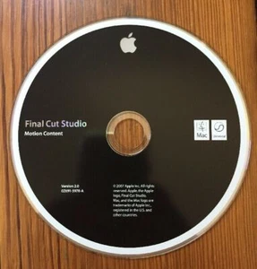 2007 Macintosh Mac Final Cut Studio Motion Content Software Install CD Version 2 - Picture 1 of 5