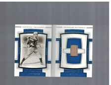 Frank Chance Chicago Cubs 2020 Panini National Treasures Bat Relic Booklet 57/99