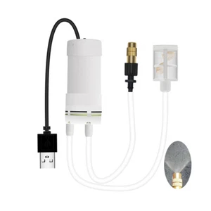 Kit pompaggio acqua elettrico USB 5V sistema di irrigazione nebbia con irrigatore rame - Foto 1 di 14