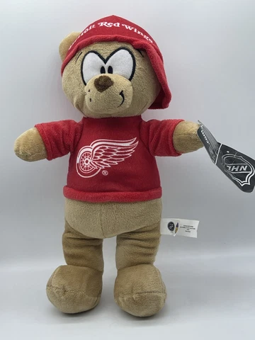 NHL Detroit Red Wings Hockey Plush Bear Good Stuff NWT Cover