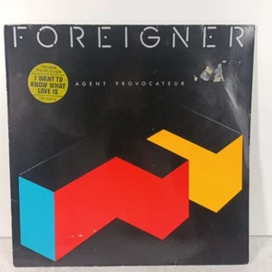 Foreigner Agent Provocateur, Vinyl LP, Lyric Sleeve - 781 999-1 Record Album - Picture 1 of 12