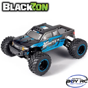 Blackzon Smyter MT 1/12 4WD Electric Monster Truck Brushed RTR Blue RC Car - Picture 1 of 14