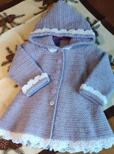 Kleinkind Mädchen Baby Mantel Jacke Gr. 98, 2-3Jahre, blasses rosa - Bild 1 von 4