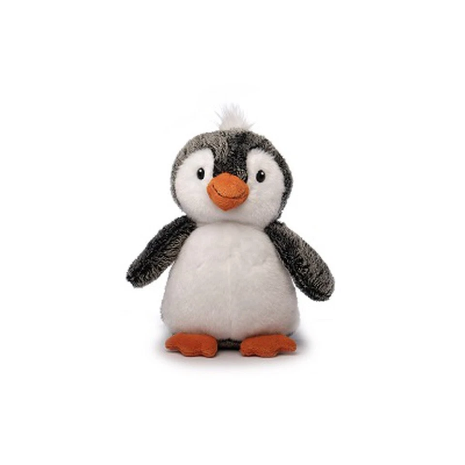 Inware Pinguin Flapsi 21 Cm sehr weich grau orange Plüschtier Stofftier 5652