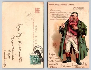 Mr Weller - Tuck's "Dickens' Series 540" - Posted 1903 - Picture 1 of 1
