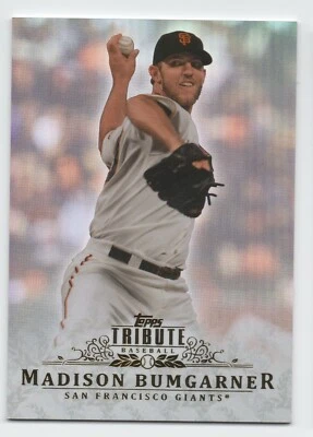 Madison Bumgarner 2013 Topps Tribute #69 San Francisco Giants Baseball - Image 1 of 2