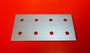 8020 80/20 EQUIVALENTE piastra di giunzione alluminio 8 fori serie 10 P/N 4165 NUOVA - Foto 1 di 1