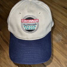 Port & Company Cap Hat Cincinnati Dinner Train Adjustable Baseball 100% Cotton