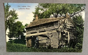 Old Indian Hut, Lakeville, Massachusetts 1910 - Picture 1 of 4