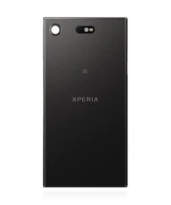 Original Sony Xperia XZ1 Compact tapa trasera negra como nueva  - Imagen 1 de 1