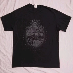 Loch Ness Motorcycle Club schwarzes T-Shirt Freizeit Herren Größe L - Bild 1 von 7