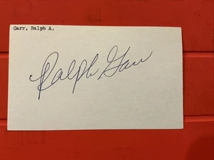 Ralph Garr🔥MLB Debut : 1968 Atlanta Braves 🔥🔥Autograph 🔥🔥🔥 - Picture 1 of 1