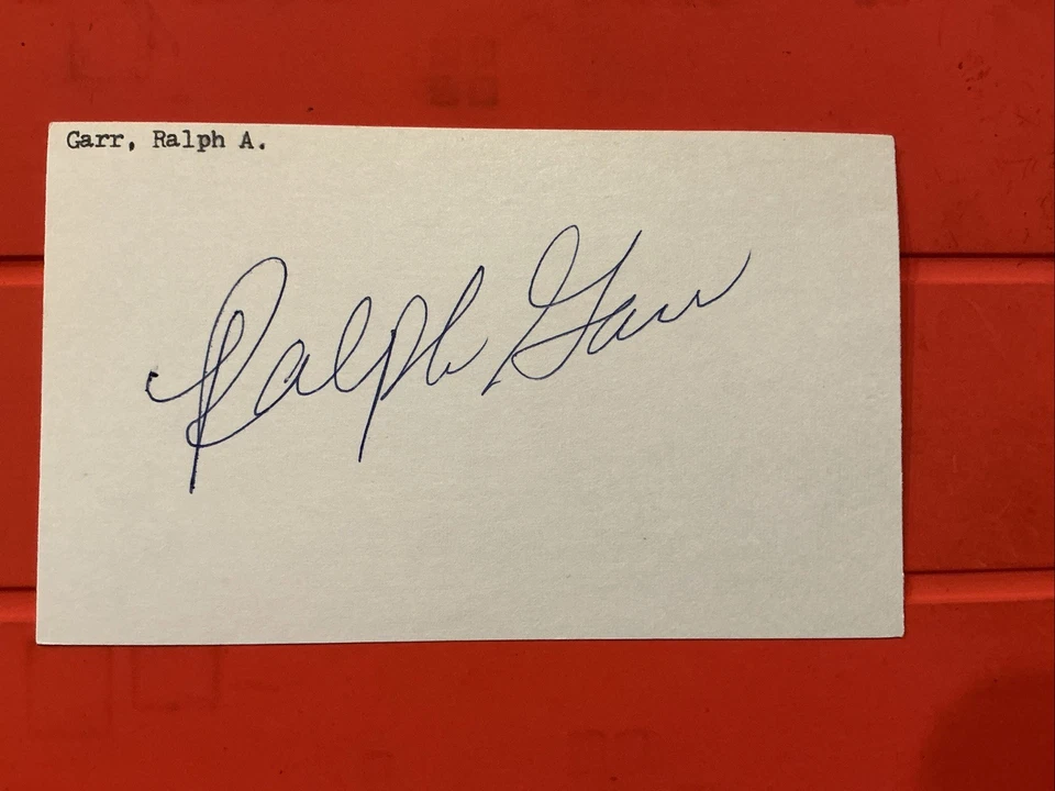 Ralph Garr🔥MLB Debut : 1968 Atlanta Braves 🔥🔥Autograph 🔥🔥🔥 - Image 1 of 1