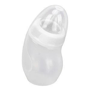 Pet Feeding Bottle 180ml with Crooked Head Nipple for Baby Cats & Dogs White - Bild 1 von 17