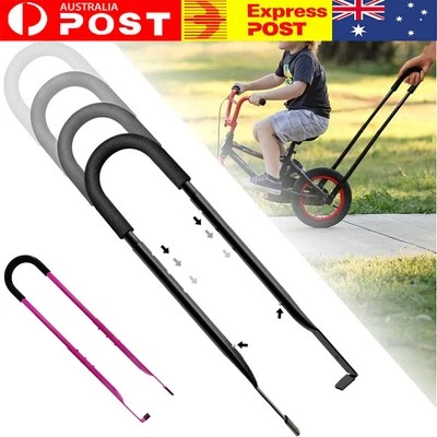 Children Bike Safety Trainer Handle Balance Push Bar Black AU - image 1 of 4