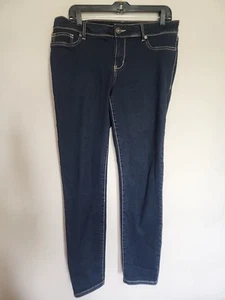 Jeans skinny Maurices jegging donna taglia L-R large regular lavaggio scuro - Foto 1 di 9
