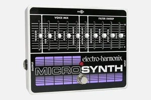 Electro Harmonix Micro Synthesizer Analog Guitar Microsynth Effect Pedal - Picture 1 of 2