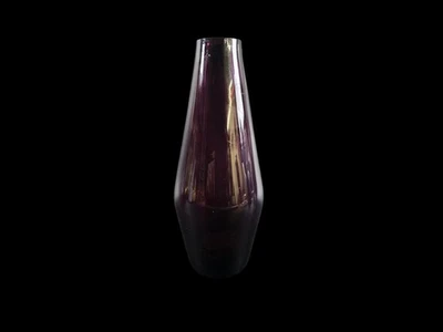 Mid Century WMF Glas Vase - Turmalin Glas - Wilhelm Wagenfeld - 19 cm - Bild 1 von 3