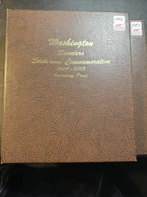 1999-2008 Statehood Quarter Complete Set BU-Proof+ Silver, 250 Coins in 2 Dansco - Image 1 of 4