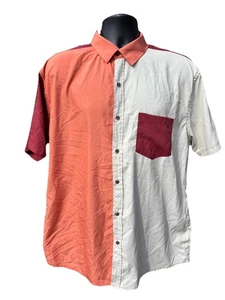 Camisa con botones de manga corta Triumph Tragedy para hombre talla XL - Imagen 1 de 3