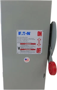 INTERRUPTOR DE SEGURIDAD DE ALTA RESISTENCIA EATON DH361NGK ($60 OBO) - Imagen 1 de 5