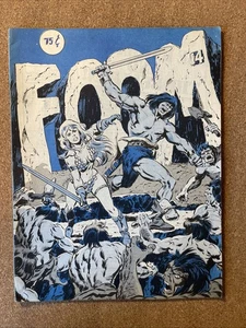 FOOM #14 Conan & Red Sonja 1976 VGC Price on cover inked in. J Buscema Cover - Picture 1 of 18