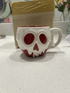 Disney Snow White Poison Apple Ceramic Coffee Mug - Picture 1 of 2