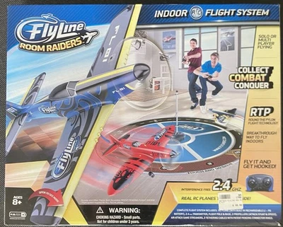 FlyLine Room Raiders Air Combat  Remote-Controlled Indoor Flight System RC Plane - Image 1 of 3