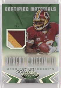 Specchio 2014 Certificato Materiali Verde /5 Robert Griffin III #MRG - Foto 1 di 3