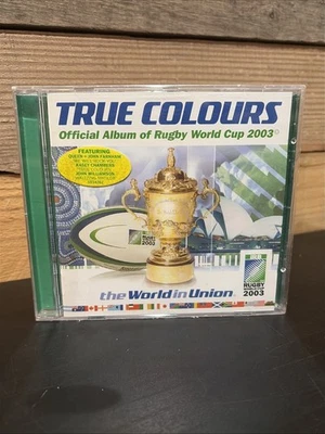 TRUE COLOURS OFFICIAL ALBUM RUGBY WORLD CUP 2003 CD LIKE NEW SOCCER ⚽ - Image 1 of 4