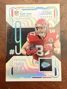 TRAVIS KELCE - 2025 Panini Score - The NFL Top 100 Players - #9 KC Chiefs - Picture 1 of 2