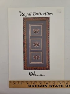 Just Nan ROYAL BUTTERFLIES gezähltes Kreuzstichmuster JN019 - Bild 1 von 4