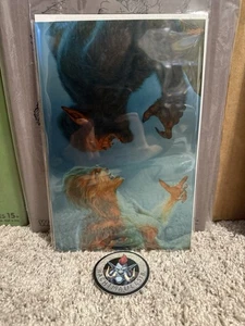 Mark Spears Monsters 7 Cubierta G Metal 2025 Limitado a 500 Copias Envío Rápido en Mylar - Imagen 1 de 5