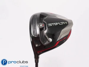 Left Hand TaylorMade Stealth Plus 9* Driver - HZRDUS RDX Smoke Red Stiff #462668 - Picture 1 of 4