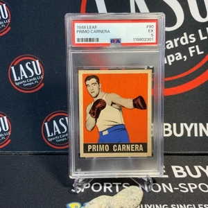 1948 Leaf #90 PRIMO CARNERA PSA 5 - Picture 1 of 2
