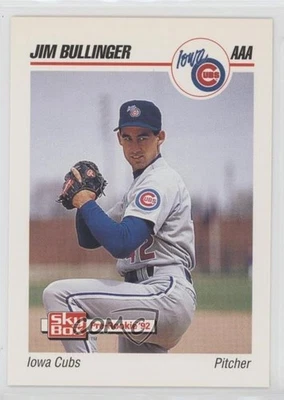 1992 SkyBox Pre-Rookie AAA Packs Jim Bullinger #98 RC - Image 1 of 2