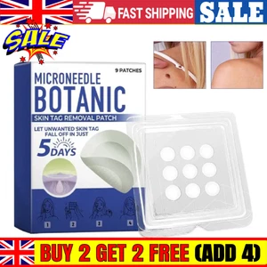 Microneedle Botanic Skin Tag Remover Patch natural herbal Removal Treatment - Picture 1 of 15