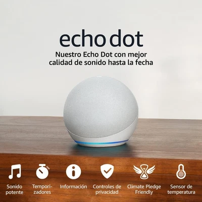 Echo Dot (Última Generación) | Altavoz Inteligente Wifi Y Bluetooth Con Alexa, C - Imagen 1 de 4