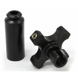 Works Connection Elite Perch Thumbwheel Assembly - Black 16-851 - Picture 1 of 5