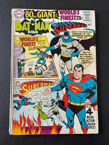 World's Finest #179 - El origen del equipo de Superman-Batman (DC, 1968) fino - Imagen 1 de 3