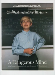 Washington Post A 12 Year Old Genius January 13, 2002 043020nonrh - Imagen 1 de 1