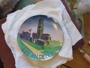 Vintage Los Angeles City Hall Mini Untertasse Teller - Bild 1 von 5