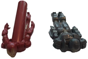 2010 Hungry Jack's Burger King Iron Man War Machine Figures Toys Set Of 2 - Picture 1 of 7