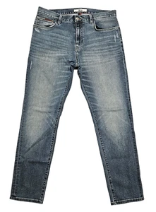 Tommy Hilfiger Jeans Men's Straight Blue Jeans 36W x 32L - Picture 1 of 6