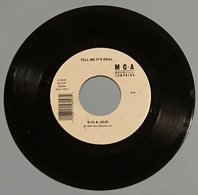 K-CI & JOJO " All My Life / Tell Me Its Real " vinyl 45 record - Image 1 of 2