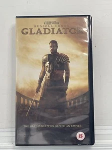 Gladiator VHS Video Tape Russell Crowe Epic Historical Drama - Picture 1 of 3