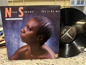 NINA SIMONE Let It Be Me fast wie ungespielte Vinyl-LP 1987 VERVE Vine St. Live SCHÖN - Bild 1 von 3