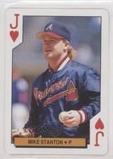 1994 US Playing Card Bicycle Atlanta Braves Box Set Giancarlo Stanton Mike #JH