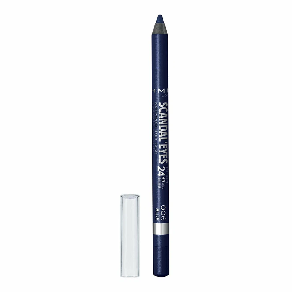 Rimmel Scandaleyes Waterproof Kohl Kajal Liner, Deep Blue, 0.04 Fluid Ounce - Image 1 of 3